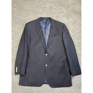 Byron Blazer‎ Men 56 Blue Wool Floating Chestpiece Balmoral Super 150